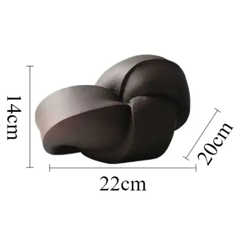 Twisted Sculptures Geometric Sculpture Modern Creative Interior Ornaments Aesthetic Luxury Art Desk Accessories Home Decorations